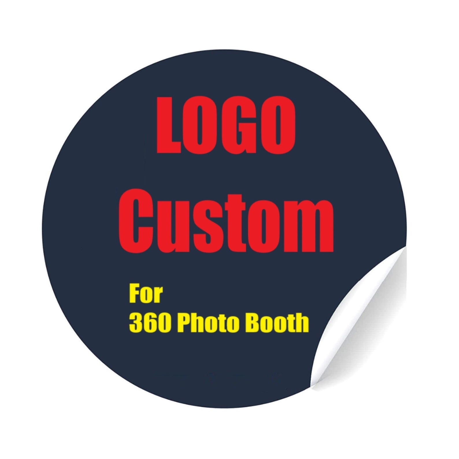 Customized Logo For 360 Photo Booth Makes Your Booth Different!